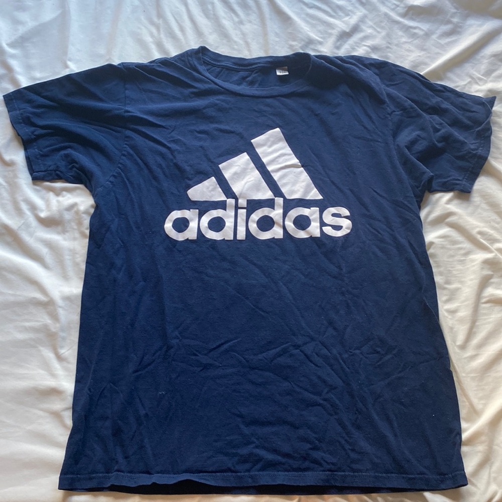 Navy Blue Adidas shirt